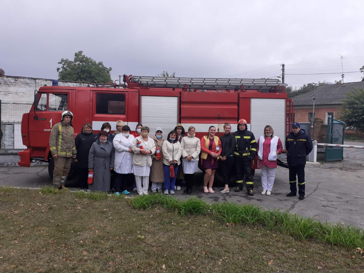 Cпільні навчання з питань пожежної безпеки Cпільні навчання з питань пожежної безпеки