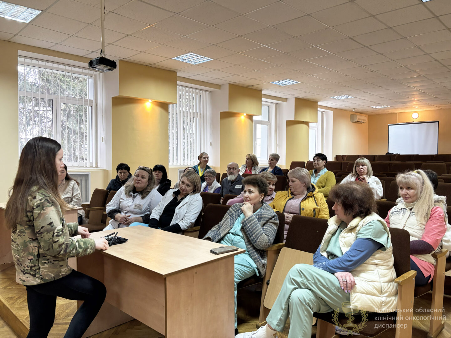Реальні навички для нереальних умов: перша допомога, що рятує — навчання для онкодиспансеру