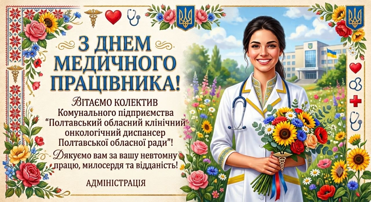 З днем медичного працівника!